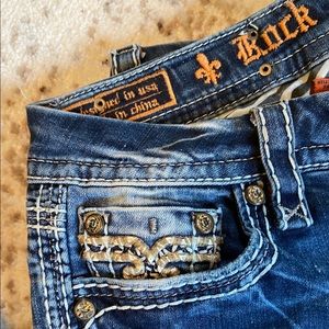 Rock Revival Sherry Mid Rise Skinny Jeans